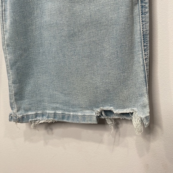 Ella Moss Cropped Wide Leg Jeans Light Wash - Picture 4 of 8